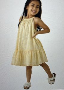 A Line Floral Print Dress 3-4yrs