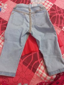 Denim Jeans Pant For Baby Girl
