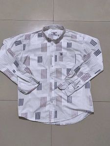Stylish Men's Striped Long Sleeve Shirt
