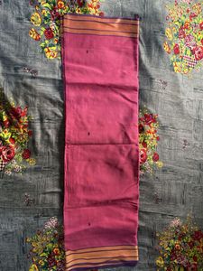 Cotton saree with blouse