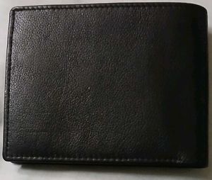 Classic New Black Leather Wallet
