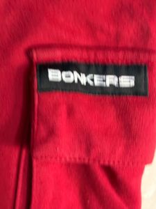 Red Cargo Joggers