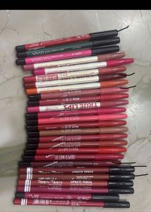 26 Assorted Lip Pencils &amp; Liners shades