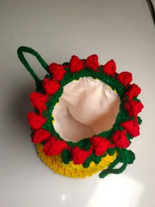 Handmade Crochet Potli Bag