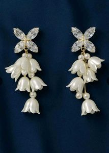 ISHTAARA Gold-Plated Stainless Steel Earrings