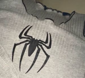 🕷️Spiderman Graphic Cold Shoulder Top