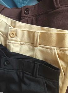 Wide Leg Dress Pants - Black, Brown, Beige