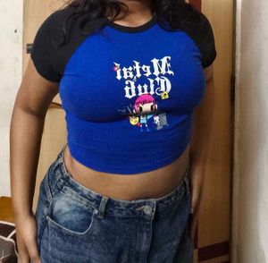 Metallic Baby Crop Top