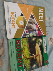 NEET & II PUC Objective Botany Books