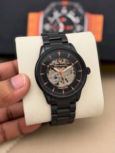 Maserati Automatic Skeleton Watch