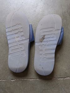 FITFLOP Women's Blue Slides/Flats