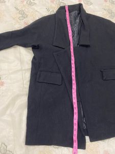 Women’s Black Kimono Design Coat