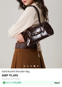 Savana Dark Brown Shoulder Bag