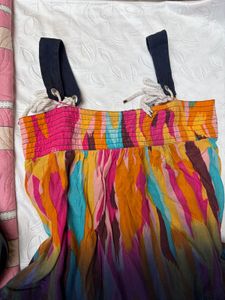 Boho Smocked Tie-Dye Tank Top
