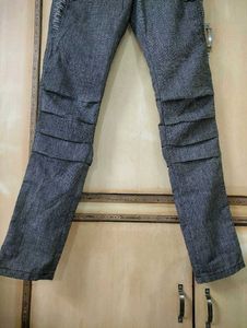 Men's Grey Casual Trousers | 30 in Waist