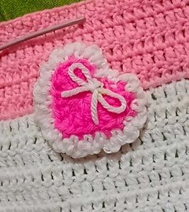 🩷 Colourful Heart Keychain