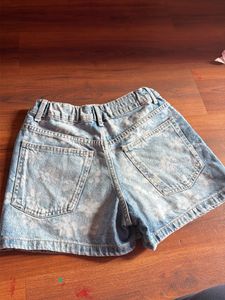 Zara brand 13-14yrs Cute Floral Denim Skirt