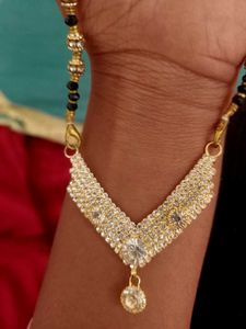 Sparkling Mangalsutra Necklace