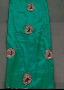 Elegant Emerald Green Embellished suit