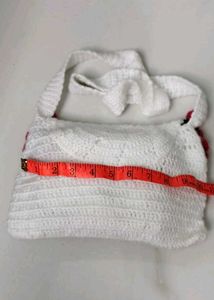 Charming Crochet Crossbody Bag