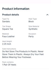 Solid Transparent Gold Crystalline Heel