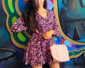 Zara Floral Print Dress
