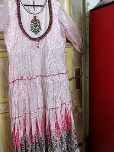 Juniper Pink Paisley Print Kurta