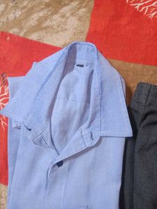 Blue Casual Shirt with pant