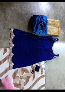 Elegant Blue Kurta Set