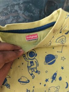 Two Baby Boy Night Dresses.