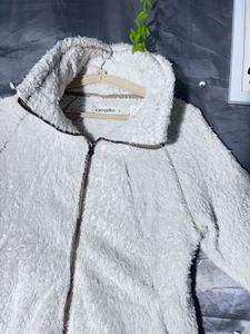 CAT Cozy Cream Fleece Jacket