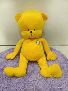 Cute Yellow Plush Teddy Bear