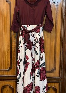 Floral Print Maxi Dress