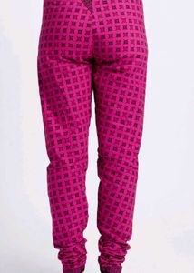 Vibrant Pink Printed Salwar Pants