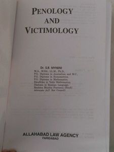 Penology &amp; Victimology Book