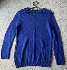 Blue Pullover Sweater