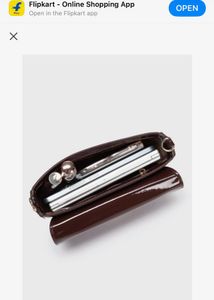 Allen Solly Patent Crossbody Bag