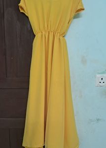 Midi Yellow Dress