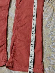Coral Bootcut Jeans