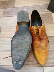 Classic Brown100% genuine Leather Brogues