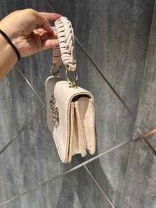 Stylish Light Pink(Peach) Handbag Women - Tory Bur