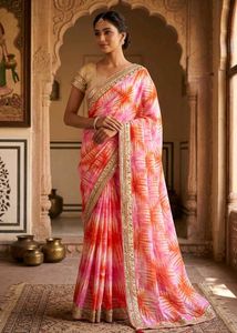 Tie-Dye Saree with blouse