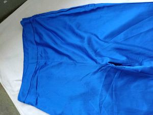 Shein X Blue V-Neck Top