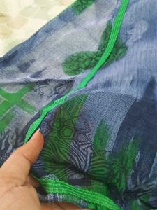 Blue &amp; Green Abstract Print suit