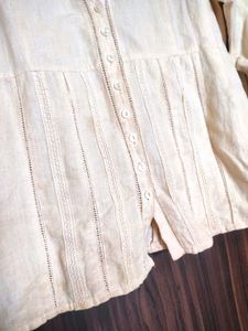 Annabelle Brand Button-Up Tunic Top