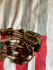 Boho Beaded Waist Belt