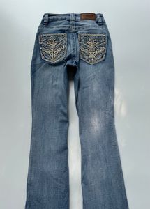 Y2K Embellished Bootcut Jeans