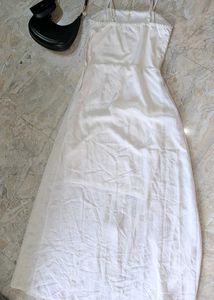Elegant White Lace Slip Dress🎀❤️