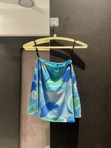 Abstract Print skirt