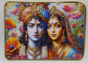 Golden Framed Wall Decor 2pc